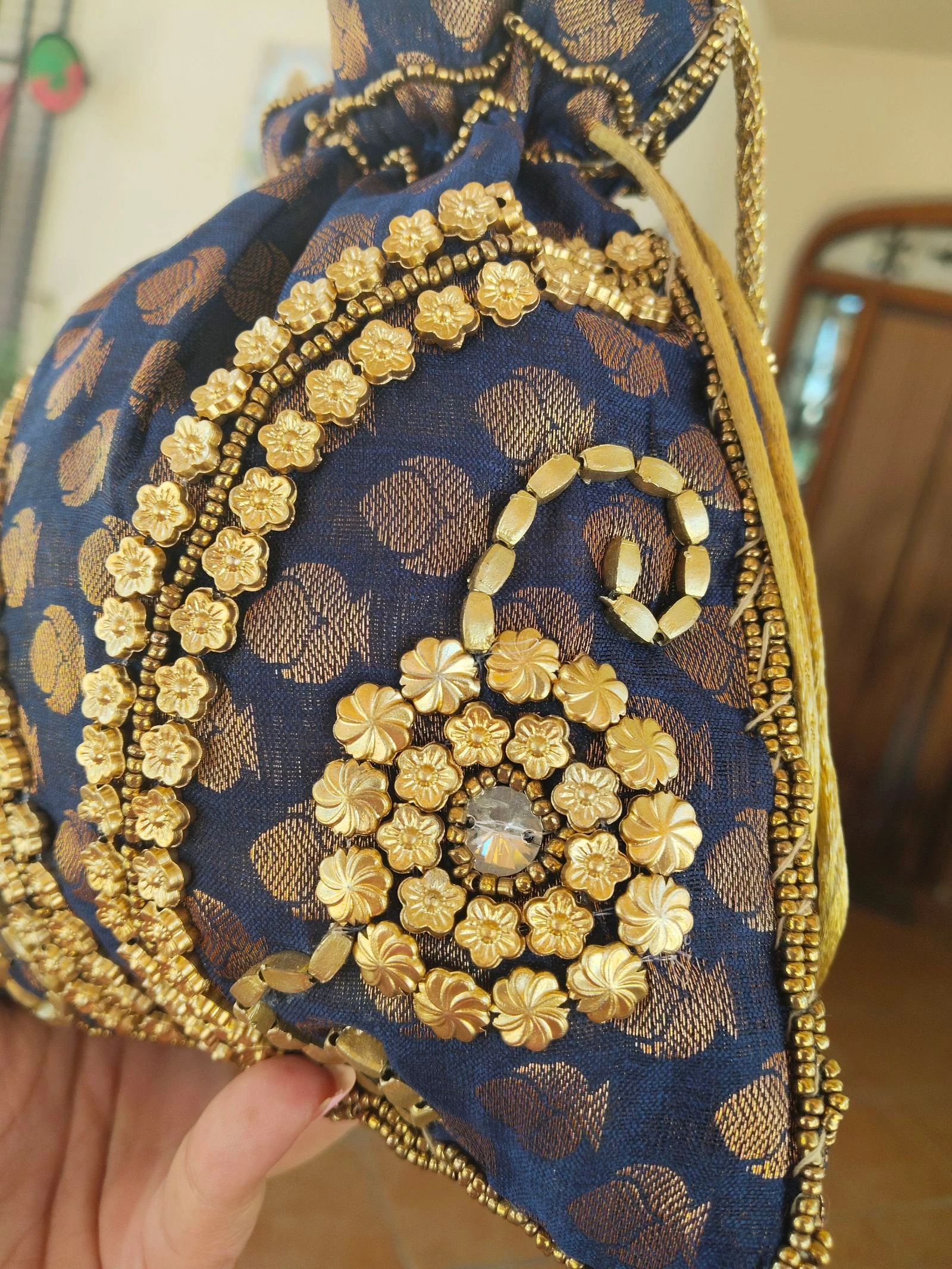 Bolsinha de limosna artesanal – photo 5